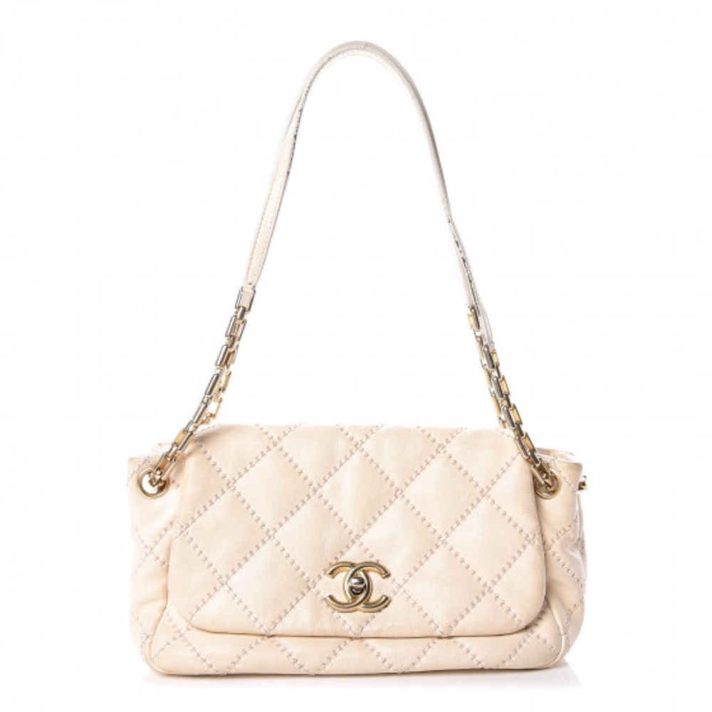 Chanel Quilted Retro Chain Accordion Flap Bag